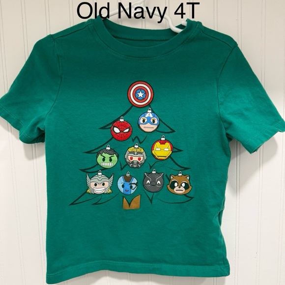 🎄🎅🏻Set of 11 Christmas Themed Toddler Boy Shirts (SIZES 4T and 5T) - Picture 8 of 12